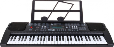 Tastierë elektronike MQ-6152UFB, 61 taste, me mikrofon, e zezë