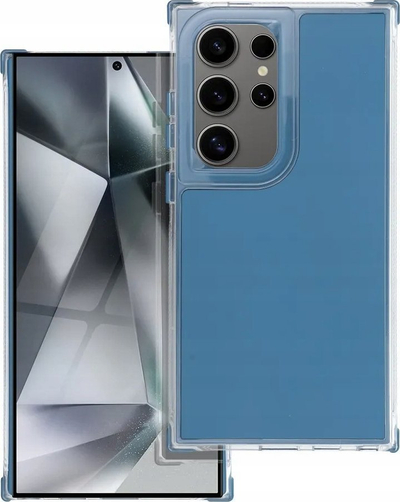 Maskë Matrix për Samsung Galaxy A05s, silikoni, blu