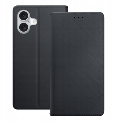 Këllëf portofol 3MK për Apple iPhone 17, mbrojtës, i zi
