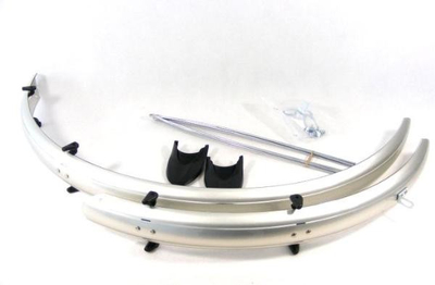 Set mbrojtësesh biçiklete Orion OR, 26", 58mm, najlon argjendtë