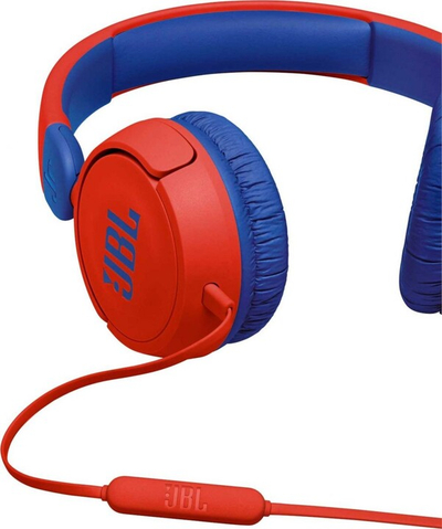 Kufje JBL JR 310, të kuqe/ kaltra