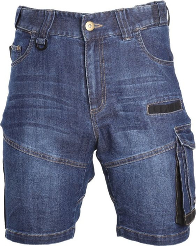Shorts pune Lahti Pro L4070703, xhins elastik, me përforcime, blu