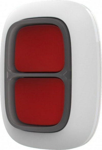 Buton urgjence Ajax DoubleButton, i bardhë