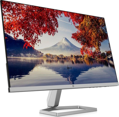 Monitor HP M24f, 23.8", Full HD 1920 x 1080, i zi me argjend