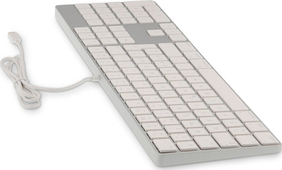 Tastierë numerike LMP 22293, 106 taste, USB C, layout spanjoll, e bardhë