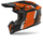 Kaskë motocross Airoh Aviator 3 Glory, profesionale, madhësia XL, mat e zezë portokalli gri
