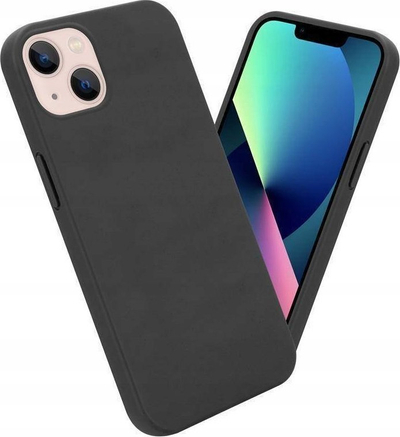 Mbrojtëse telefoni MX Eco për iPhone 15 Plus, TPU që tretet vetë, e zezë