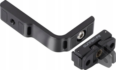 Mbajtëse SunnyLife për GoPro Insta360 X4, fije 1/4", për shina dhe korniza, e zezë