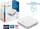 Alarm uji Bosch Smart Home Water Alarm, lidhet me aplikacion, thirrje emergjence, i bardhë