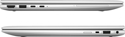 Laptop HP Elite x360 830 G11, 13.3", Intel Core Ultra 7, 16GB 512GB, ngjyrë argjendtë