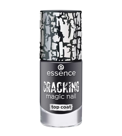 Llak për thonj Essence Cracking Magic Nails top coat black, 8ml