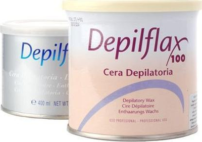 Voskë depilimi Depilflax Azulene, 500ml, në kanaçe