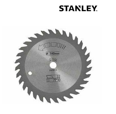 Teh rrethor Stanley T.C.T, 210mm, 48 dhëmbë, gri