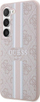 Maskë telefoni Guess 4G Printed Stripe për Samsung Galaxy S23, hardcase, rozë