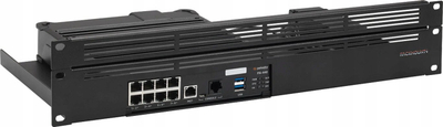 Aksesor rack Rackmount.IT RM-PA-T7, për firewall, për kabinet 19", i zi