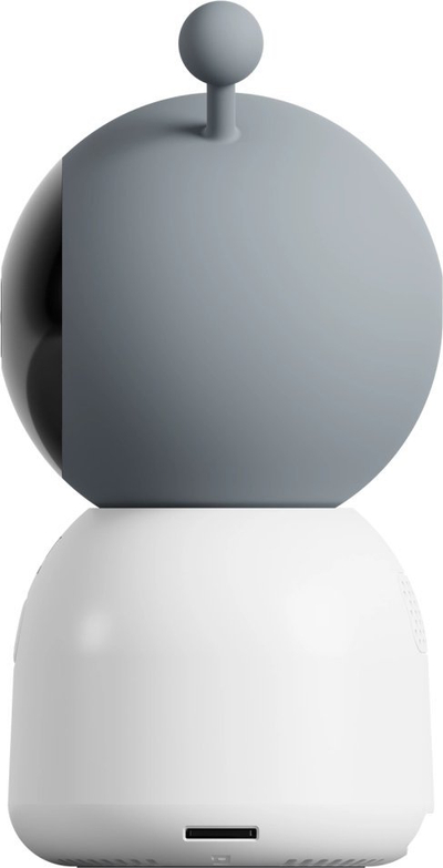 Kamerë bebesh Tesla Smart Camera Baby B200, WiFi, audio dy‑drejtimësh, gri e bardhë