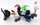 Set figura dekorative zogjsh Unibox BIRDS, 7 copë, shumëngjyrëshe