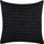 Jastëk dekorativ Beliani BELLFLOWER, set 2 copë, 45x45 cm, i zi