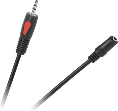 Kabllo zgjatues audio LogiLink Jack 3.5 mm, mashkull me femër, 1.8 m, e zezë