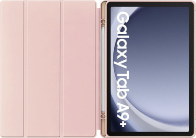 Mbrojtëse tablet Tech-Protect SmartCase Pen Galaxy Tab A9+ 11", me kllëf stylus, rozë