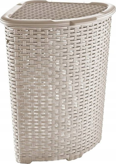 Кош за алишта Corner, 52L, пластика, беж