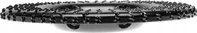 Disk rrafshues TURBO Rasp-B T-85, 120mm, për mulli këndi, i zi