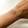 Byzylyk argjendi Alisia AL3246, Mother of Pearl, argjend