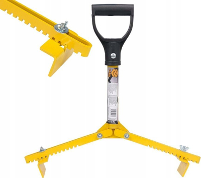 Kapëse për pllaka Vorel High Paving Grab, mban gjer në 35 kg, metalike
