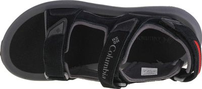 Sandale për meshkuj Columbia Trailstorm Hiker 3 Strap, me 3 rripa, taban Techlite+, e zezë gri