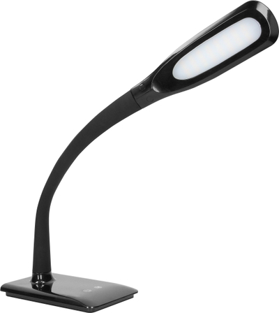 Lampë tavoline ERIE LED DIM 7W, 400lm, me zbehje, 3 ngjyra drite, e zezë