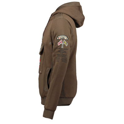 Блуза Geographical Norway Gymclass DB 054 M WW2487H, со капуљача, кадифе