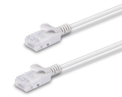 Kabllo rrjeti Lindy Cat.6A U FTP Ultra Slim, 0.5m, gri
