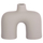 Dekor tavoline qeramike Isil 27x9,5x22,5Hcm (HM4600.03), gri