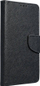 Kapak libri Fancy për Xiaomi Redmi 10A, me portofol, mbyllje magnetike, i zi