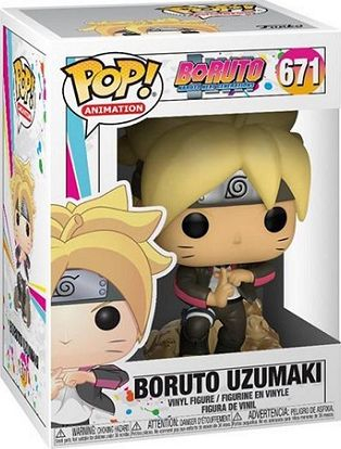 Figurë vinili Funko POP Boruto Uzumaki 671, për koleksion, me ngjyra të ndryshme