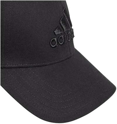Kapelë Adidas Cap With Visor HZ3045, pambuk, i zi