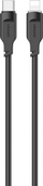 Kabllo USB Usams Lithe Series US-SJ566, USB C në Lightning, 1.2 m, PD 20W, e zezë
