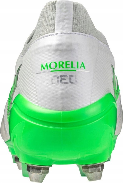 Këpucë futbolli Mizuno Morelia Neo IV Japan Mix M P1GC254037, për fusha të buta, bardh e gjelbër