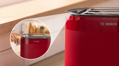 Toaster Bosch MyMoment TAT2M124, 2 feta, funksion shkrirje, i kuq