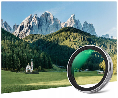 Filter fotografik K&amp;F Concept Black Mist 1/8, 86mm, HD, i zi