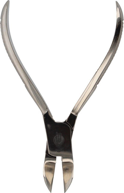 Prerëse thonjsh Otto Herder Side Nail Nippers, 10cm, çelik inox, argjendtë