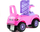 Makina ride-on Leantoys FE-F2A, me drita edhe zëra, rozë vjollcë