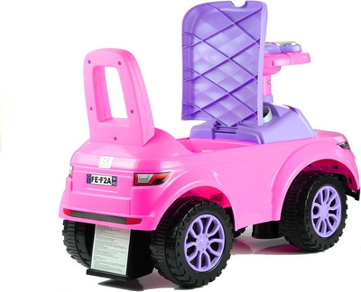Makina ride-on Leantoys FE-F2A, me drita edhe zëra, rozë vjollcë