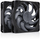 Ventilatorët Noctua NF-A12x25 G2 PWM Sx2-PP chromax.black, 120 mm, 2 copë, të zinj