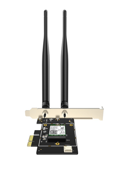 Kartë rrjeti TENDA E33, WiFi 6E, 2402 Mbps, e zezë