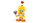 Set ndërtimi LEGO Looney Tunes 40824 Tweety Bird, 412 pjesë, për moshat 12+, i verdhë