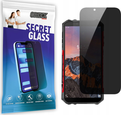 Xham privatësie Grizz SecretGlass për Ulefone Armor X5 Pro, 3D, i zi