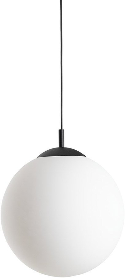 Llambadar varës TK Lighting Maxi, Ø30cm, 1 llambë, i zi e bardhë