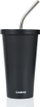 Термос Casno Gloomy, 510 ml, инокс челик, со сламка, црн