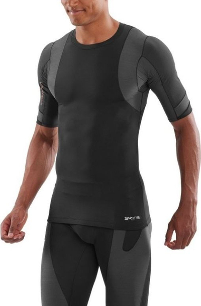 Bluzë për meshkuj Skins K-Proprium Posture, madhësia M, e zezë